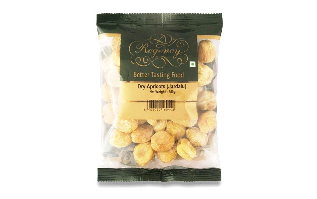 Regency Dry Apicots ( Jardalu)    Pack  250 grams